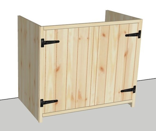 Pine rustic farmhouse - pine,