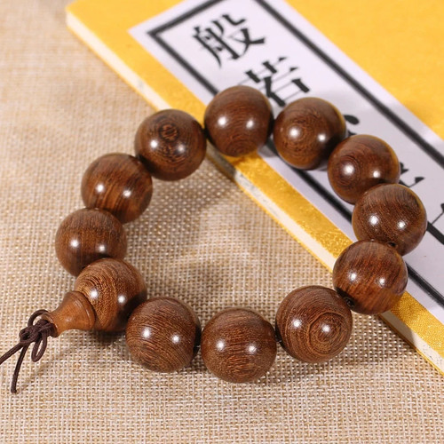 Sapotaceae wooden wrist mala - sapotaceae,