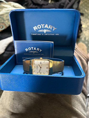 Rotary rivoli men - rotary, gold