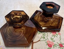 A Pair Of Davidsons Glassworks
