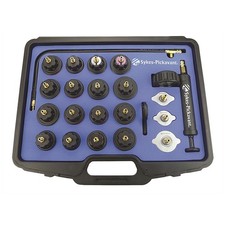 Sykes 331595V3 Cooling System Pressure Test Kit Hand Pump Hose Adaptors Wrench