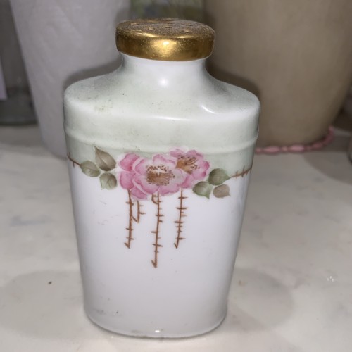 Vintage talcum powder bottle - vintage,