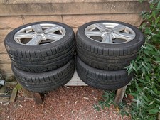 Mercedes W212 E Class  4x 17” Alloy Wheels with Pirelli Sottozero Tyres 6-7mm