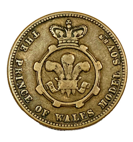1848 queen victoria 20mm brass - 1848,
