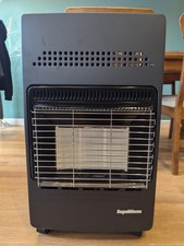 Superwarm 4.2k Watt Portable Cabinet Gas Heater Black