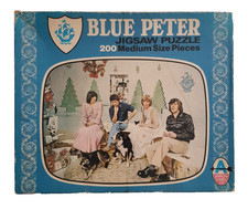 BBC Blue Peter Christmas Vintage Jigsaw Puzzle 200 Pieces Arrow Games 1975