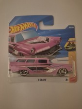 Hot Wheels 8 Crate Pink Wagons