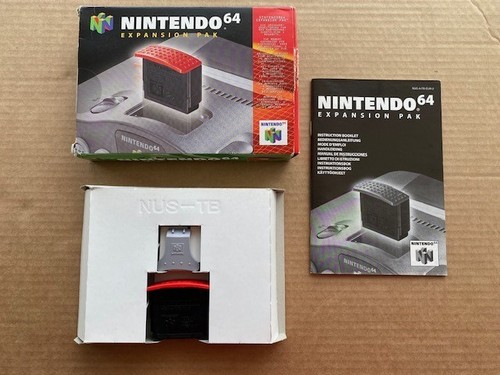 N64 official memory expansion - n64,