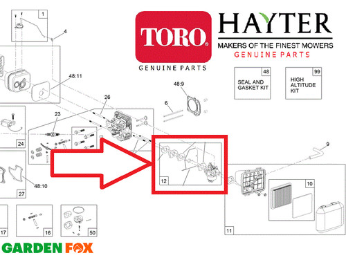 Genuine new hayter - new, 53