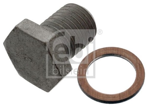 Oil drain sump plug - sump, for