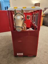 Our Generation Mane Red Attraction Horse Trailer, Jeep, Horse and Foal 