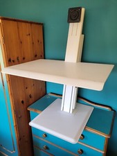 Humanscale Quickstand Eco single monitor rise fall desk stand