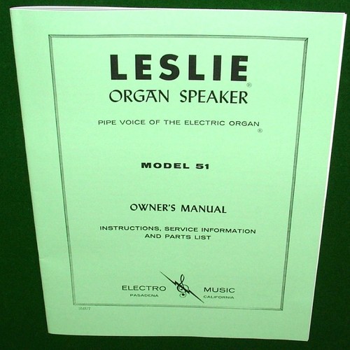 Leslie organ speaker - 51,