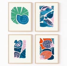 Matisse Style Sea Life Design
