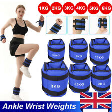 Ankle Wrist Weights Strength Training Fitness Gym Exercise Running Leg Straps UK