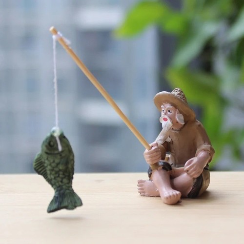 Fishing old man - fishing,