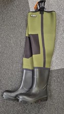 Green Neoprene Thigh Wader