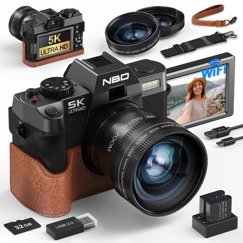 Digital camera 48mp 16x - 5k,