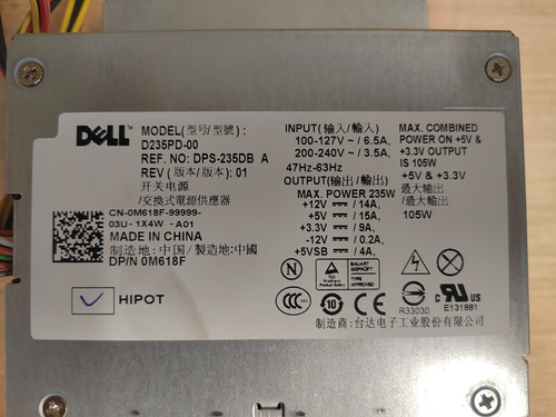 Dell b235pd dps 235db m618f - b235pd-00,