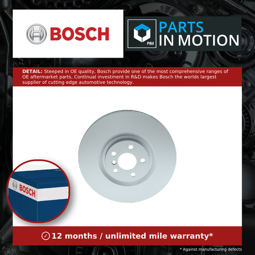 Brake disc single vented - brake, fits