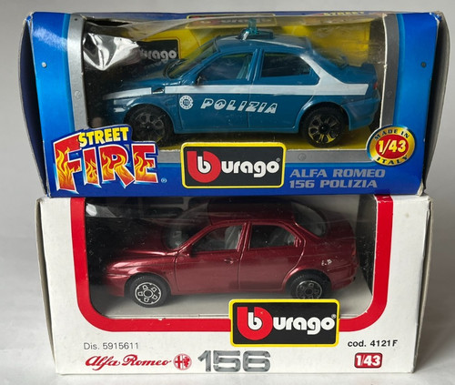 Alfa romeo 156 polizia red - polizia,
