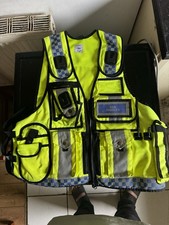 New Design Hi Viz Tactical Dog Handler Vest , Security Vest ,Yellow & Blue
