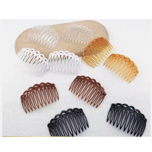 Plain french side hair combs - french,