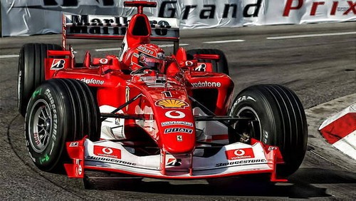 Michael schumacher monaco - monaco, f1