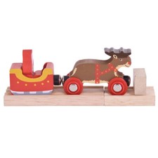 Bigjigs Rail Wooden Reindeer
