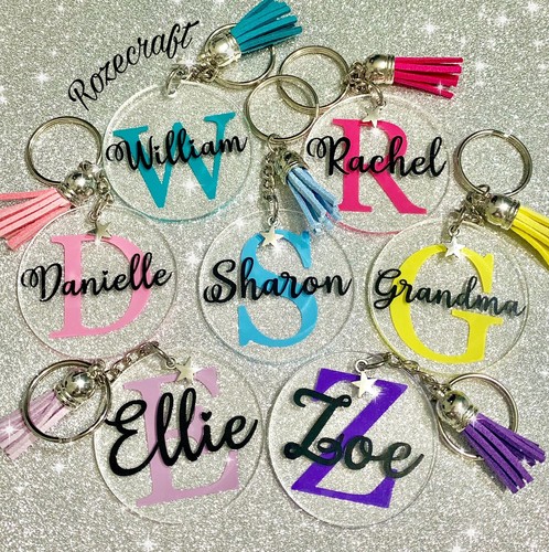 Personalised keyring any - personalised,