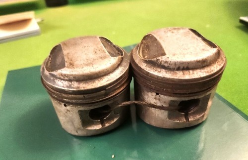 Triumph t100 500cc pistons - t100,