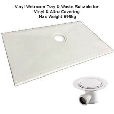 Vinyl wetroom tray for Floor