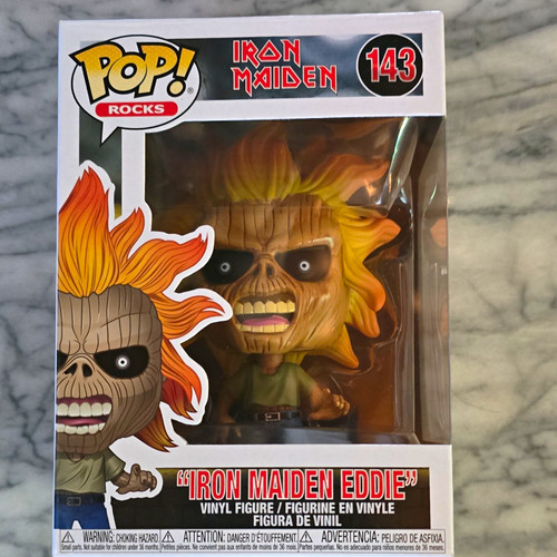 Funko pop rocks iron - pop!, maiden