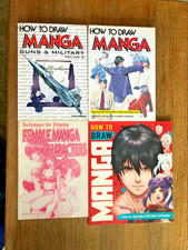 How to draw Manga four books