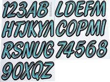 Mint blue black - blue,