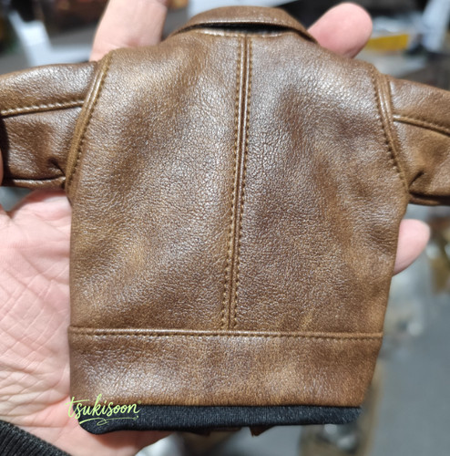 Military man brown jacket - man, for