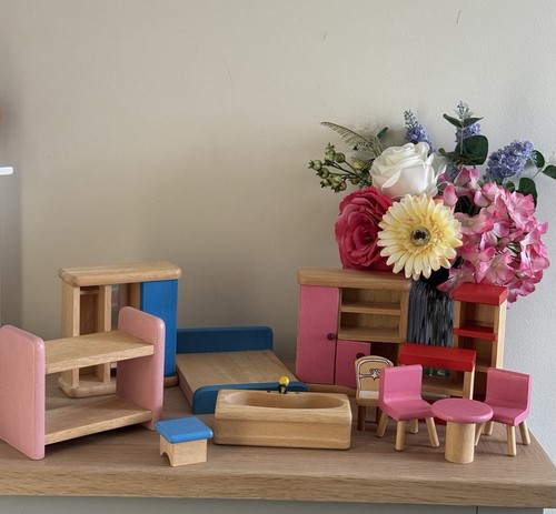 Bigjigs wooden doll house - bigjigs,