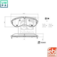 BRAKE PAD SET DISC BRAKE