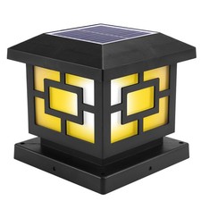 Outdoor Solar Column Lights