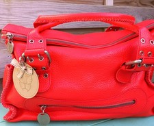 Tabitha Webb Red Leather