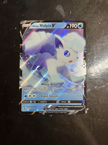 Alolan vulpix 033 195 - vulpix, v