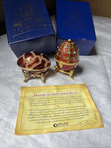Atlas editions faberge egg - x,