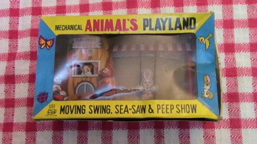 Mechanical tin toy - tin,