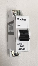 Crabtree 40A Type B Circuit Breaker 40 Amp MCB ~WYLEX NB40/PROTEUS 640/2~ 610/40