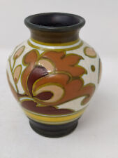 GOUDA  POTTERY 4" in height VASE  YOL ASSAN dated 1927