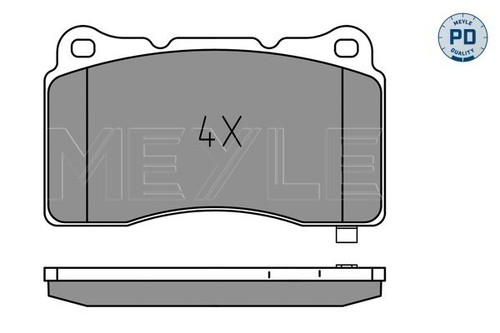 Meyle 025 233 2516 - 025, brake