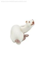 EXTREMELY RARE Dahl Jensen porcelain figurine Stoat Weasel Copenhagen Denmark