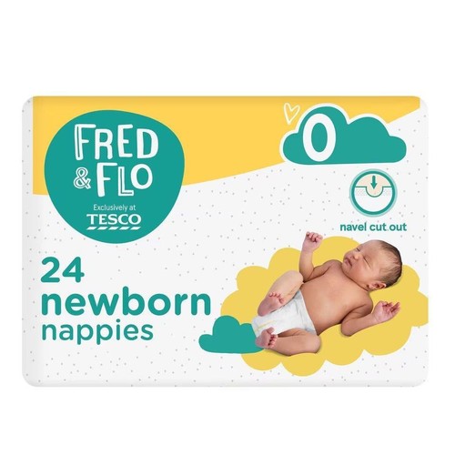 Fred flo size 0 nappies - flo,