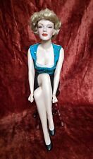 Rare Ltd Unforgettable Marilyn Monroe Franklin Mint Porcelain Doll 2002 Numbered