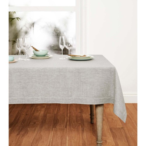 Linen tablecloth for dining - linen,